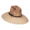 Palm Braid Band Lifeguard Hat - Dk Palm L