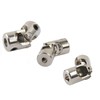 2 Pack Universal Joint Shaft Coupler Coupling Steering Connector for