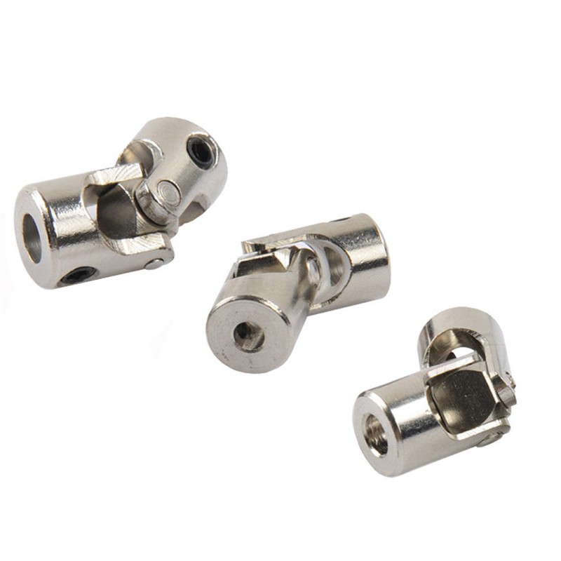 2 Pack Universal Joint Shaft Coupler Coupling Steering Connector for