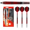 Harrows Fire Inferno 90% Tungsten Steel Tip Darts Set 22g,