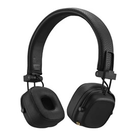 Replacement Major 4 Earpads for Marshall Major IV On-Ear Headphones - Premium Comfort Memory Foam Cushions with Protein Leather Cover Earmuff, Black