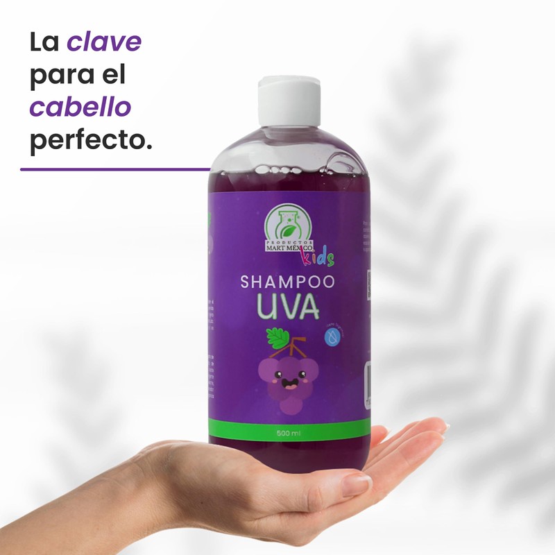 Shampoo De Uva Kids Cero Lágrimas Productos Mart Mexico 500