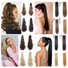 prinfantasy MW002 Long Thick Messy Curly Jaw Claw Ponytail Hairpieces
