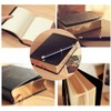 Soft Faux Leather Thick 640 Pages Blank Notebook A5 Daily