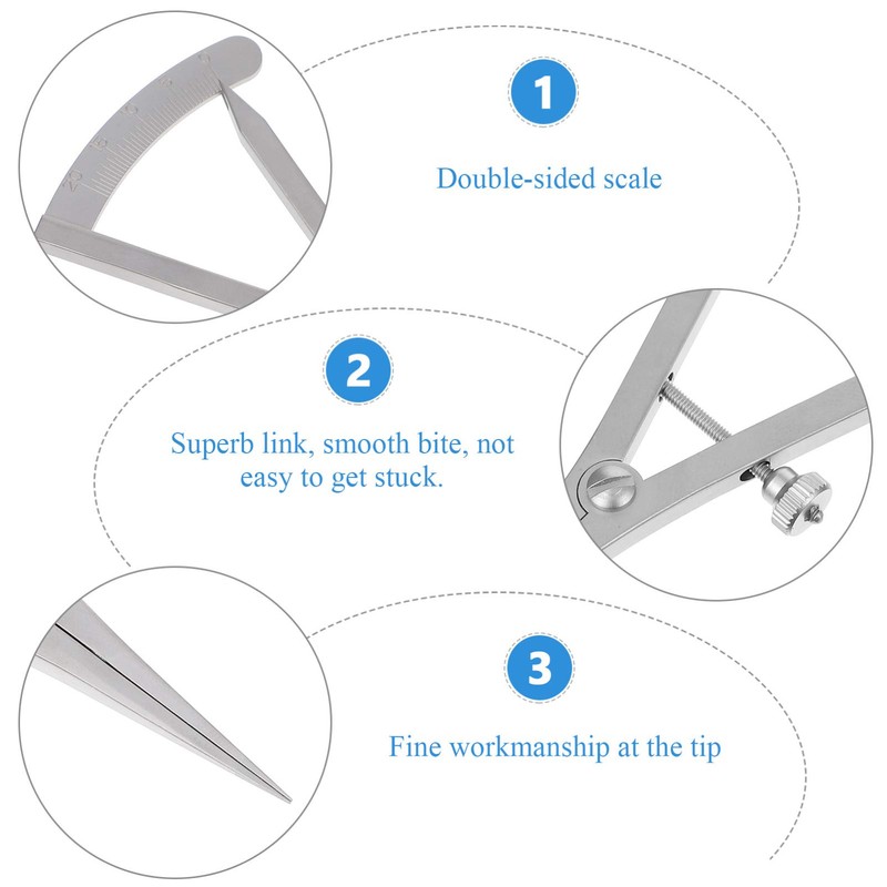 TOYMYTOY Castronomius Stainless Steel Caliper Double Eyelid Designer Measuring Eyelid