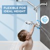 MakeFit Dual Handheld Shower Head Combo, 2-in-1 Rain Shower Heads
