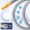 GasSaf 6FT 3/8" ID Natural Gas Hose, Natural Gas Grill