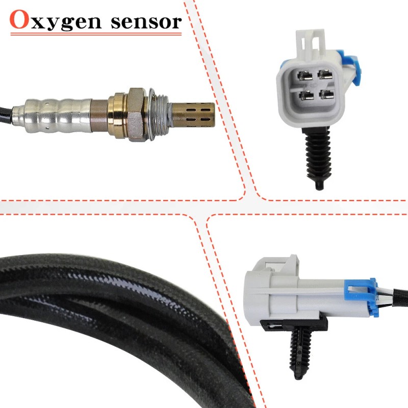CNPAPC 4PCS Upstream and Downstream O2 Oxygen Sensor For Chevy
