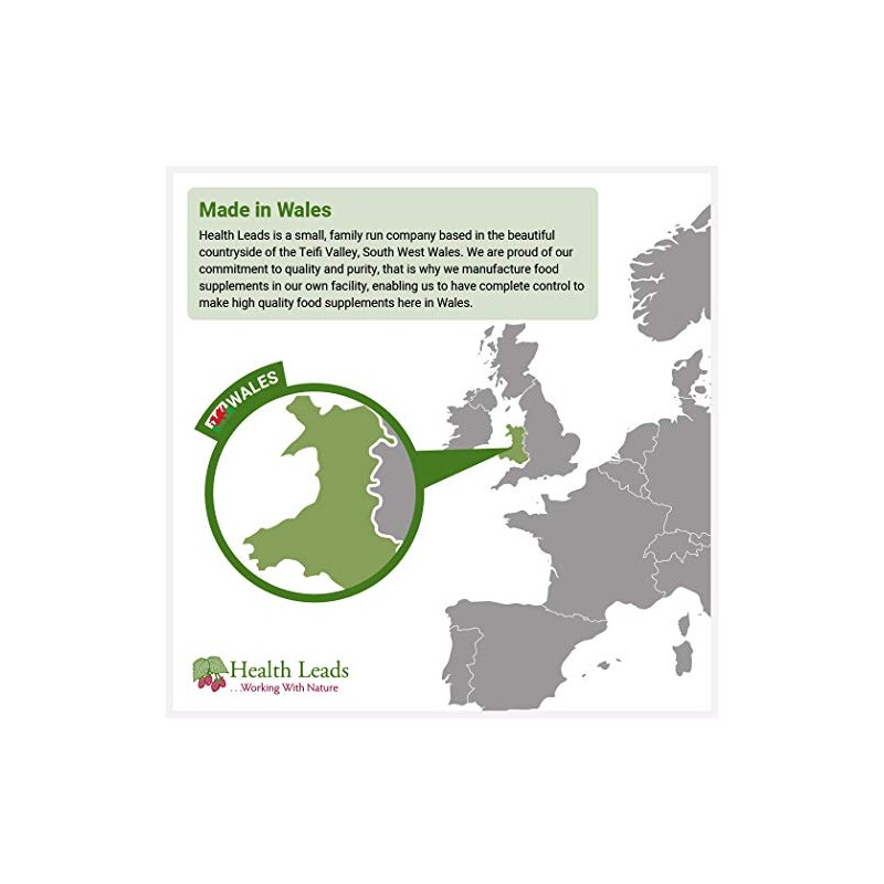 Vitamin B5 (Pantothenic Acid) 400mg x 90 Capsules (Magnesium Stearate