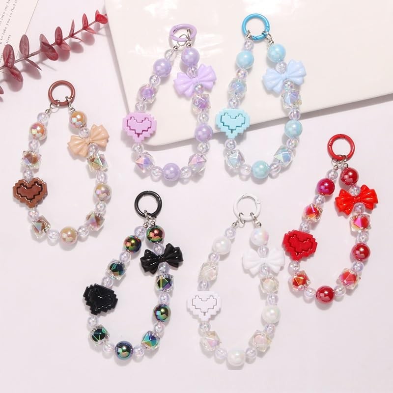 [Plus Nao] Plus Nao Keychain, Strap, Keyring, Women's, Women's, Ribbon,