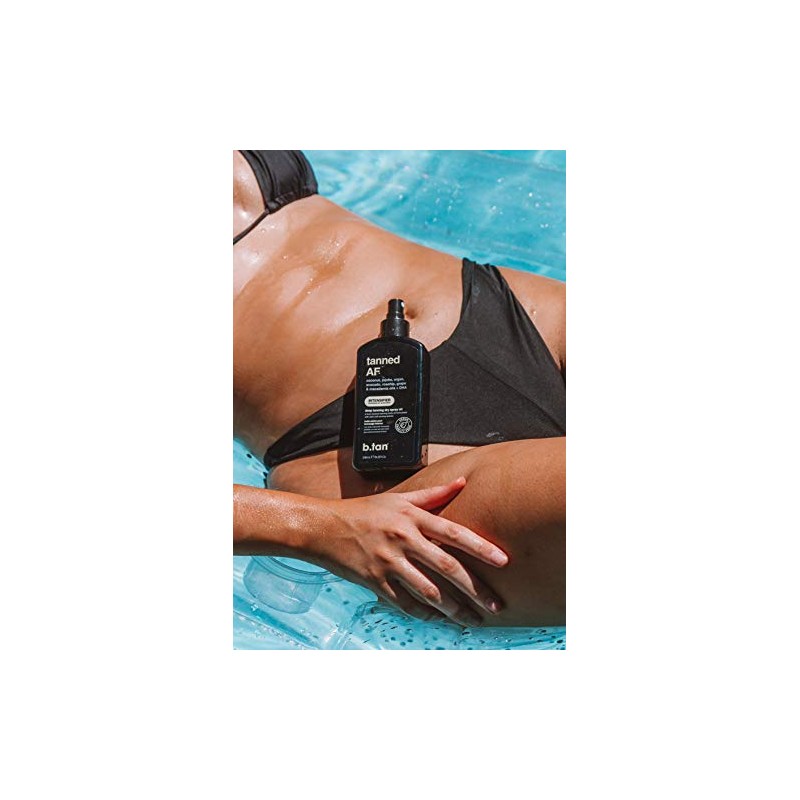 B.Tan Tanned AF Intensifier Dry Tanning Oil For Unisex 8