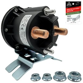 FalconSupply Genuine Trombetta 684-1261-212 12V Solenoid Switch Relay Kit, Replaces Meyer, Maxon, Big Tex, Boss, Bucher for Hydraulic Pump, Liftgate, Snow Plow, Dump Trailer, Golf Cart, RV, Forklift