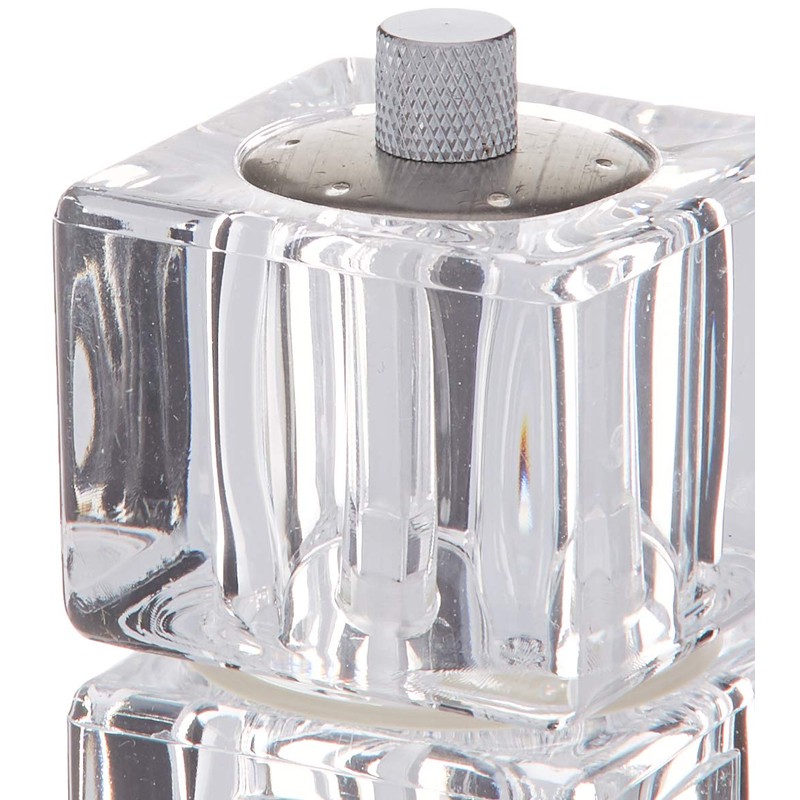 Winco WPMP-6 Pepper Mill/Salt Shaker, 6-Inch, Clear Acrylic,Medium