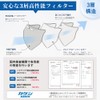 [Hellozebra]立体マスク 大きめ メンズ バイカラー 3Dマスク 黒 不織布 30枚入 グレー 不職布マスク