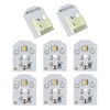 (8-Pack) New Upgraded WR55X11132 LED Light Replacement for GE Refrigerator