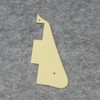 FLEOR 1Ply Cream LP Guitar Pickguard with Chrome Bracket Mounting