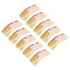 10 Bags Moxibustion Patch Hot Compress Reduce Fatigue Wormwood Heating