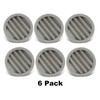 2.5" Round Plastic Louver Soffit Air Vent Reptile Screen Grille
