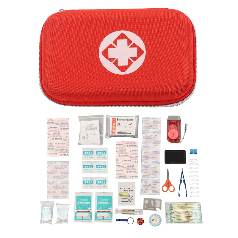 Emergency Survival Kit Waterproof EVA Wear Resistant Portable Medical Kit