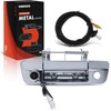 A-Premium Upgraded Metal Tailgate Handle Liftgate Latch Handle with Keyhole