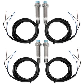 Innfeeltech LJ12A3-4-Z/BX 10-30V Out 200mA Inductive Proximity Sensor Switch for 3D Printing CNC Z Probe Car Bed Levelling Pack of 4
