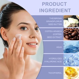 Landrain 50g x 2 Tighten Lift Neck Cream, Anti-Aging Feuchtigkeitscreme, Halscreme Gegen Falten für Gesicht, Hals