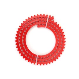 Gorise 2m Flexible Curve Ruler for Woodworking Bendable Router Template and Routing Guide Durable Polymer Profile Strip Furniture Door and Window Installation (Red)