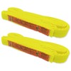1-Ply Webbing Sling 1”x 12ft Lifting Straps 2Pack Heavy Duty