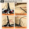 Car Cover Straps Wind Protector, Heavy Duty Tie Down, For