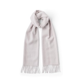 Fishers Finery Women's 100% Pure Cashmere Fashionable Scarf; Luxurious (Stone)