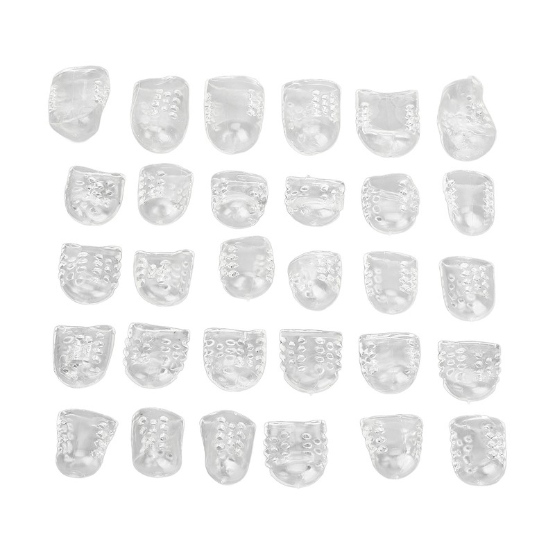 30pcs Pinky Toe Protector Anti Friction Breathable Transparent Ultra Thin