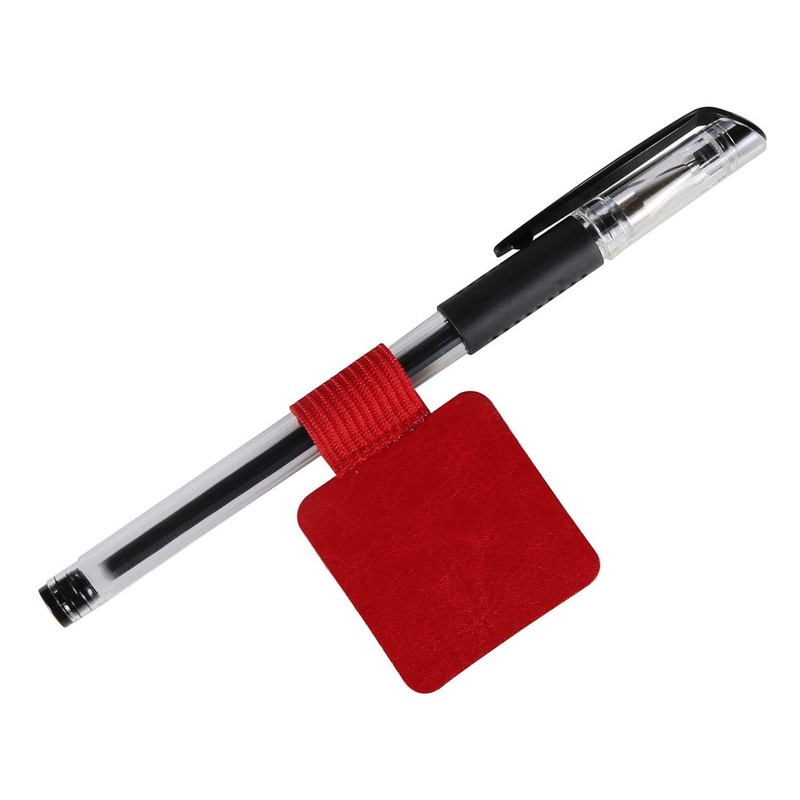 SLSON 12 Pack Notebook Pen Loop Holder Self-Adhesive Pen Holder