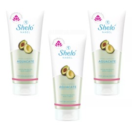 Sheló Nabel Crema Corporal Aguacate Shelo Nabel® 250ml. 3 Piezas