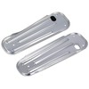 Set of Running Boards Right and Left Rubber Black for