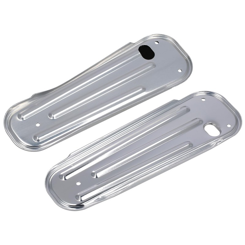 Set of Running Boards Right and Left Rubber Black for