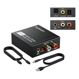 Convertidor De Audio Digital Óptico A Análogo Rca