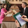 EcoVision Server Books for Waitress,Leather Waiter Book with Zipper Pocket,
