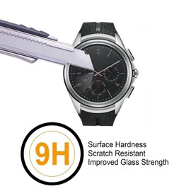 AWADUO Compatible with Coros Pace 3/Pace 2 Screen Protector, 0.33mm Watch Tempered Glass Screen Film Protector, Made From Real Glass