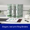Oxford, A4 Ring Binder, Leaves, Pack of 3 Folders
