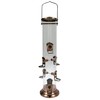 Woodlink Brushed Copper Mega Tube Bird Feeder