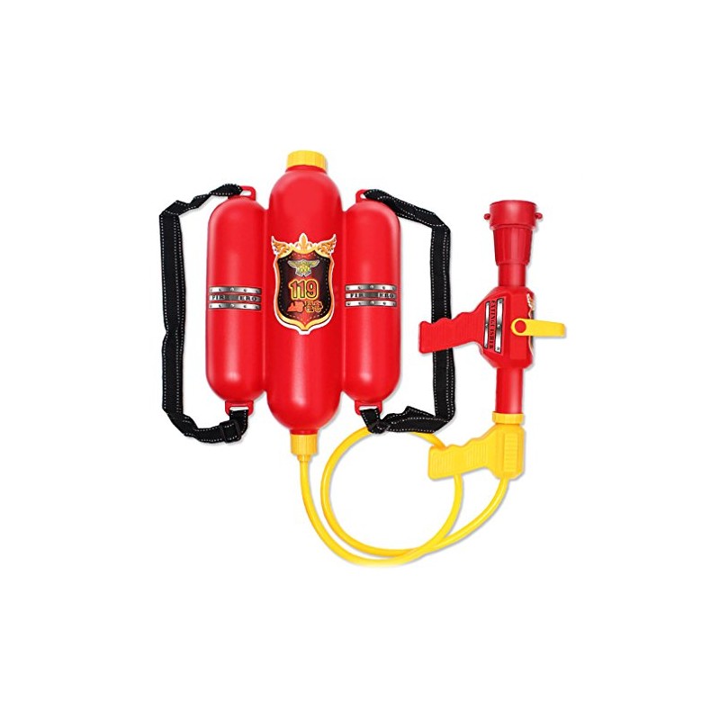Brigamo Fire Brigade Water Gun with 1.5 Litre Tank Syringe