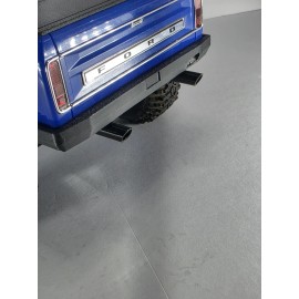 RaceR3aDy 3D Printed Dual Exhaust Black For Traxxas 1/18 TRX-4M/MT Ford F-150