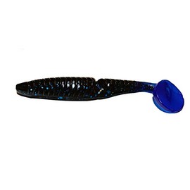 Gambler EZ Vibez 3.75" 8 Per Bag (Black Blue Tail)