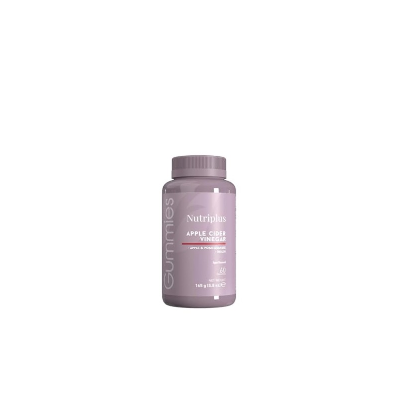 Nutriplus Gomitas Vinagre Sidra Manzana Suplemento Alimenticio 165