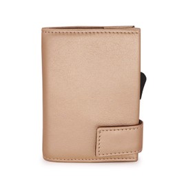SecWal Unisex Travel Accessory Wallet, Rose Metallic