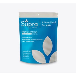Supra Foods Elemental Nutrition Super Food Formula - Nutrient Dense - Prebiotic - Zero Added Sugar - Easily Digestible - Delicious Flavors - Superfood - No Artificial Colors (25 Servings, Vanilla)