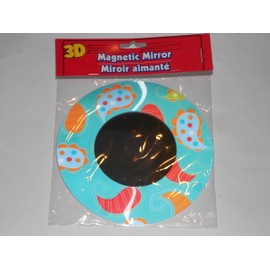 Greenbrier Intl Magnetic Mirror (3D Multi-Color Paisley)