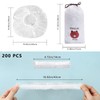 200 PCS Fresh Keeping Bags Food Elastic Keeping Covers Seal