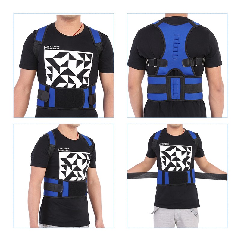 JORZILANO Adjustably Posture Corrector Support Brace for Male Adults &