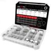 AKM ORFS 80PCS Master Industrial Hydraulic O-Ring Face Seal Cap